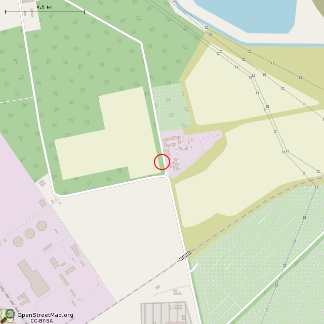 Карта где находится Мемориал воинам-танкистам (Кривой Рог) в среднем масштабе