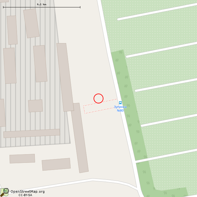 Карта где находится Фонтан (Кривой Рог) в крупном масштабе