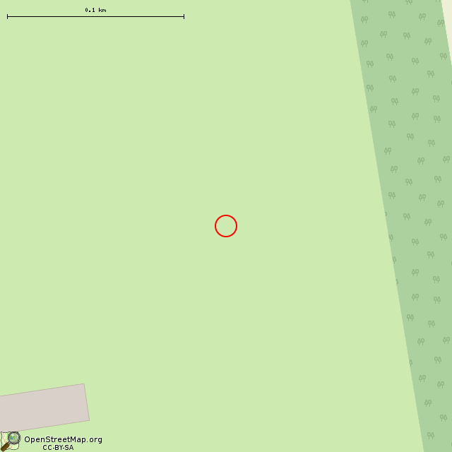 Карта где находится Заброшенное здание в крупном масштабе
