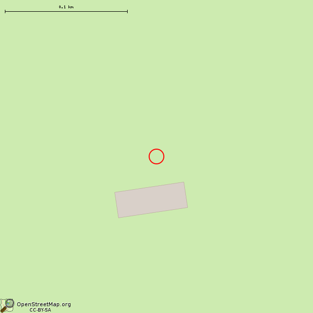 Карта где находится Бывшая позиция ЗРДН С-75 в крупном масштабе