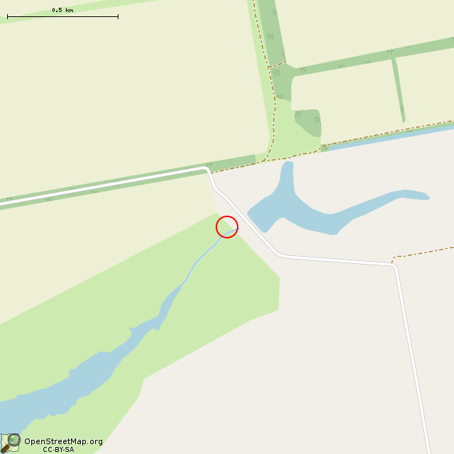 Карта где находится Водосброс шахтных вод в среднем масштабе