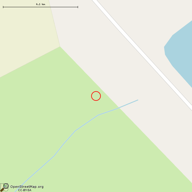 Карта где находится Водосброс шахтных вод в крупном масштабе