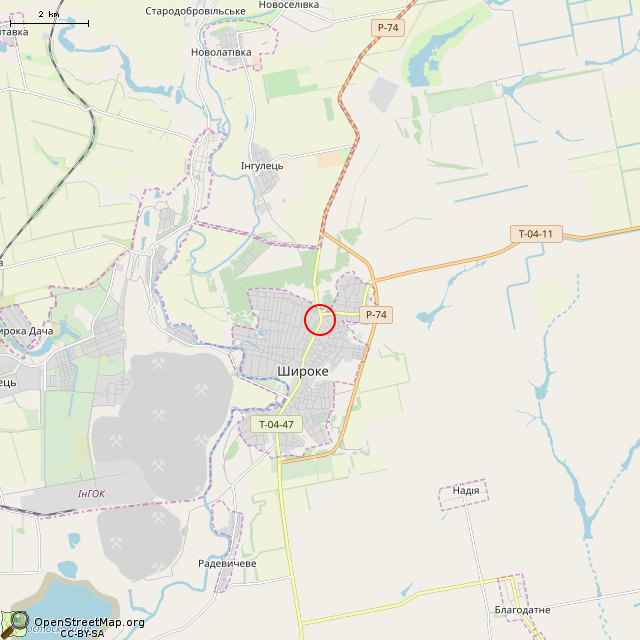Карта где находится Арка (Широкое) в мелком масштабе