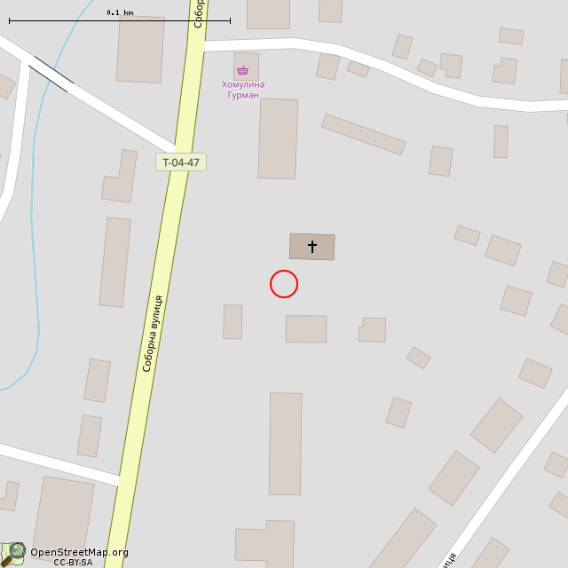 Карта где находится Пресвятая богородица (Широкое) в крупном масштабе