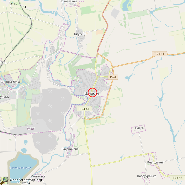 Карта где находится Пресвятая богородица (Широкое) в мелком масштабе
