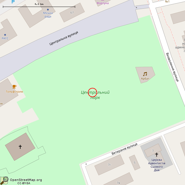 Карта где находится Мемориальный комплекс (Апостолово) в крупном масштабе