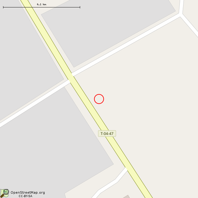 Карта где находится Мемориальный комплекс (Шестерня) в крупном масштабе