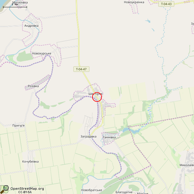Карта где находится Мемориальный комплекс (Шестерня) в мелком масштабе