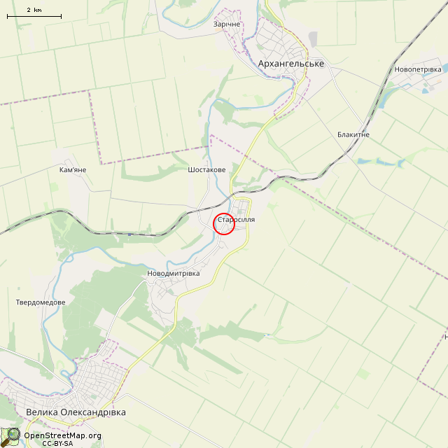 Карта где находится Мемориальный комплекс (Староселье) в мелком масштабе