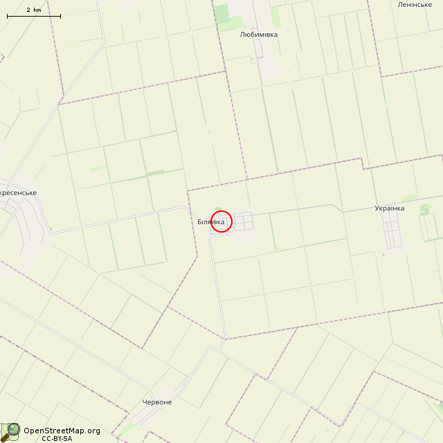 Карта где находится Мемориальный комплекс (Беляевка) в мелком масштабе