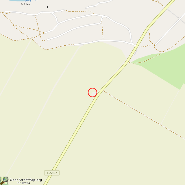 Карта где находится Скульптура оленя в среднем масштабе