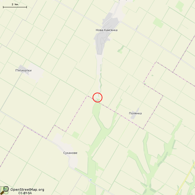 Карта где находится Земляная дамба в мелком масштабе