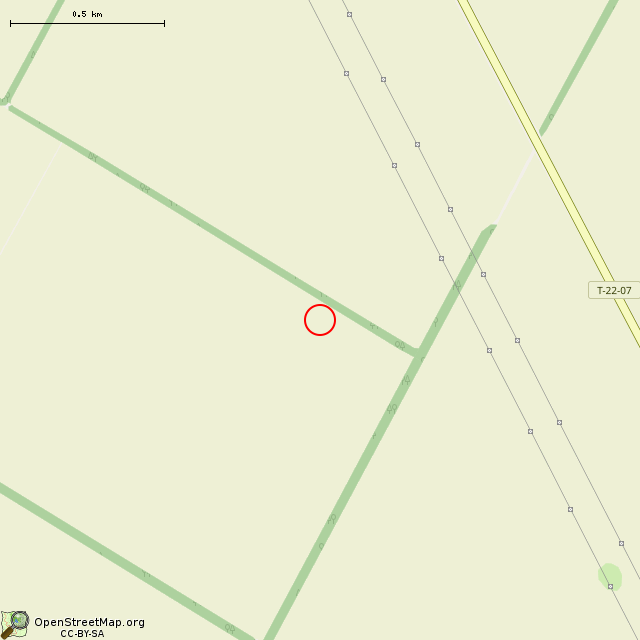 Карта где находится Братская могила в среднем масштабе