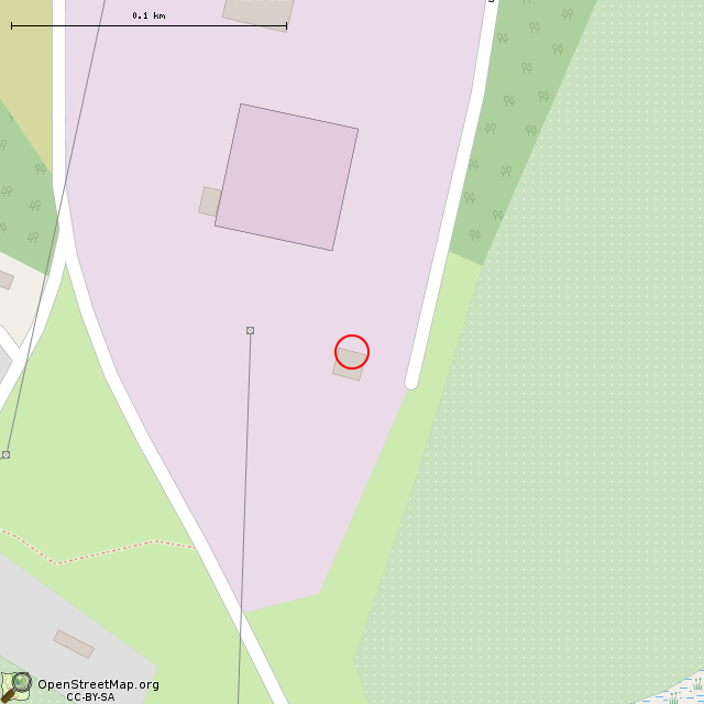 Карта где находится Техническое здание (Кривой Рог) в крупном масштабе