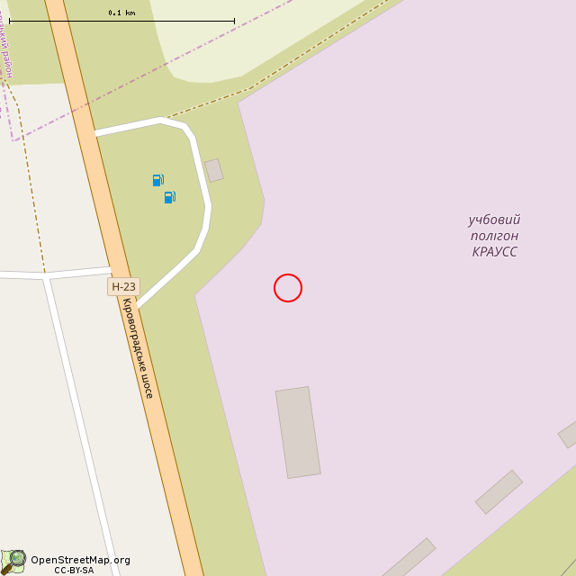 Карта где находится Самолёт Ту-154Б № СССР-85149 (Кривой Рог) в крупном масштабе