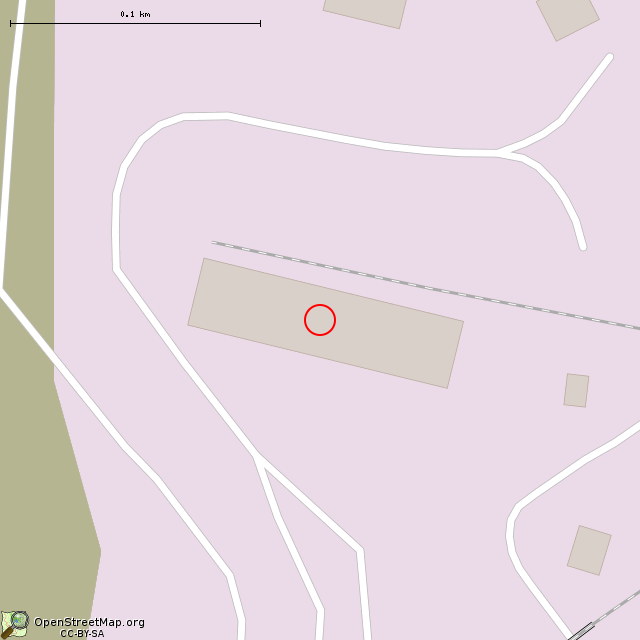 Карта где находится Бывший закрытый склад концентрата шахты «Гигант-Глубокая» (Кривой Рог)      | заброшенный, неиспользуемый объект в крупном масштабе