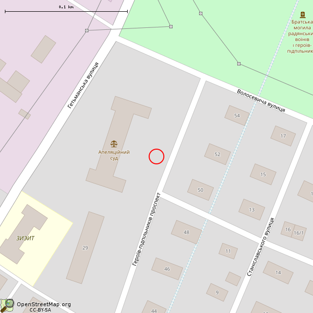 Карта где находится Памятник в честь 60-летия дружбы Кривого Рога и Мансфельда (Кривой Рог)      | памятник, монумент, камень в крупном масштабе