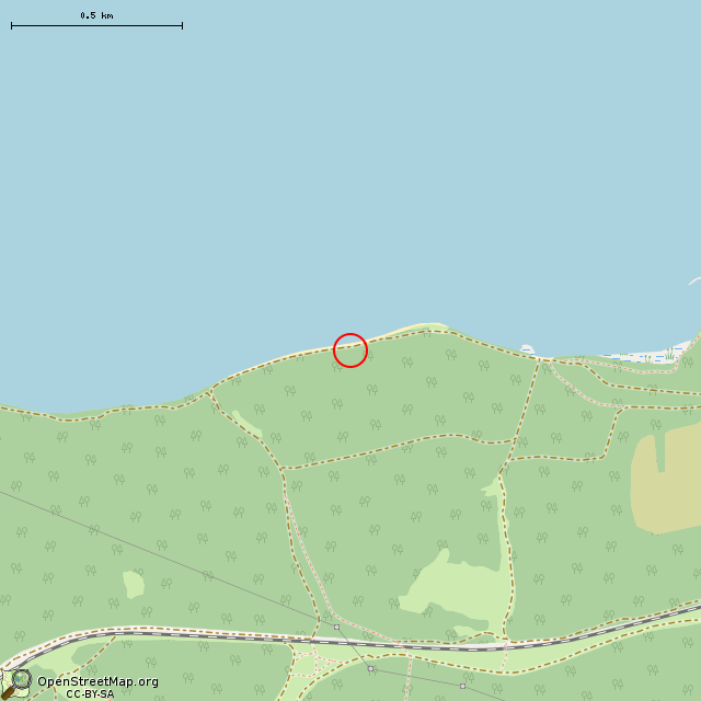 Карта где находится Урочище Белые камни в среднем масштабе