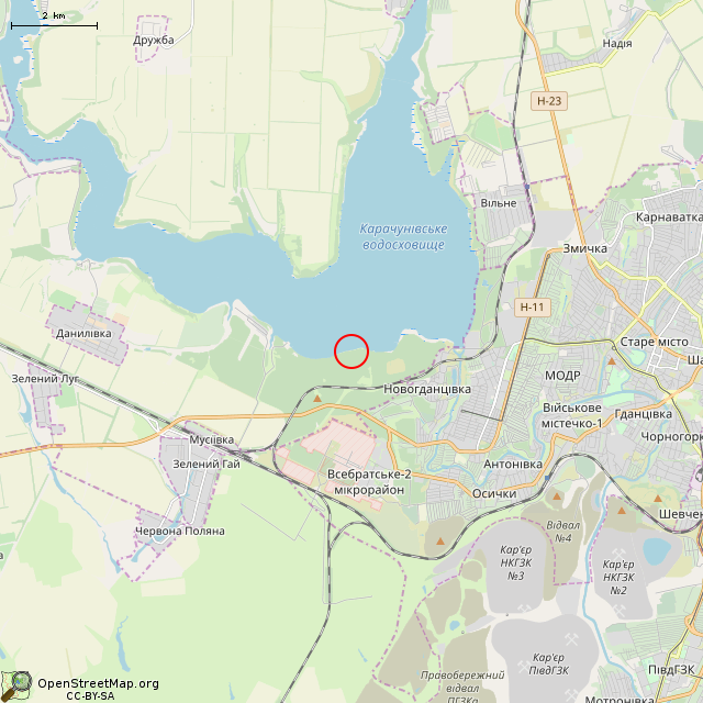 Карта где находится Урочище Белые камни в мелком масштабе