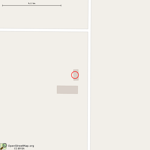 Карта где находится Заброшенное здание (Кривой Рог) в крупном масштабе