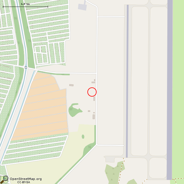 Карта где находится Подземный пункт управления (Кривой Рог) в среднем масштабе