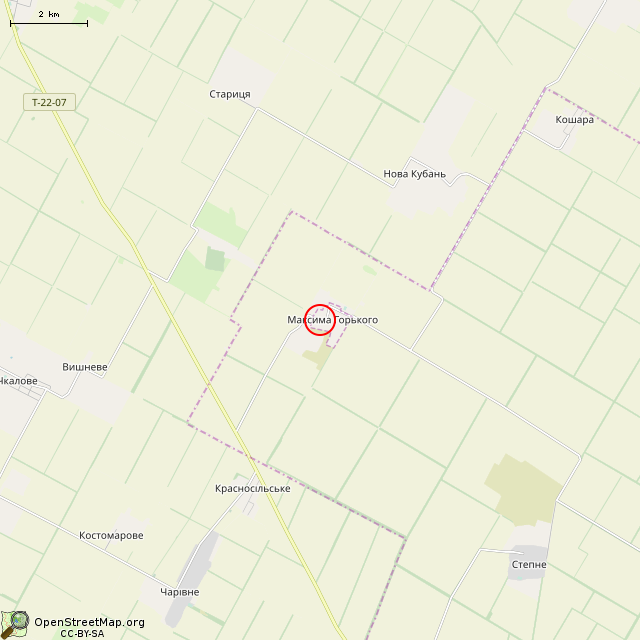 Карта где находится Памятник (Максима Горького) в мелком масштабе