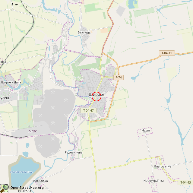 Карта где находится Воинский мемориал Великой Отечественной войны (Широкое) в мелком масштабе