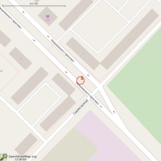 Карта где находится Скульптура женщины с голубями (Зеленодольск) в крупном масштабе