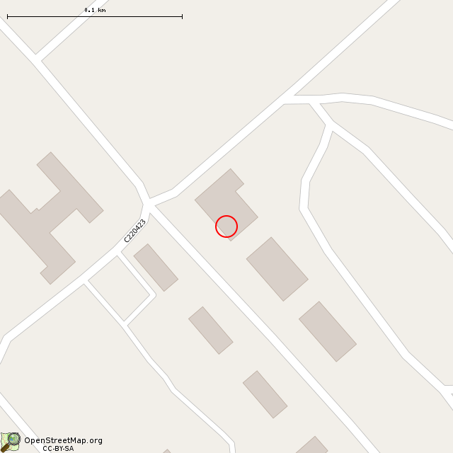 Карта где находится Мемориал воинам-односельчанам (Карьерное) в крупном масштабе