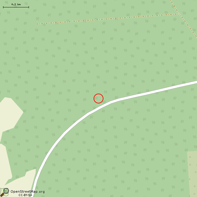 Карта где находится Недостроенный объект в среднем масштабе