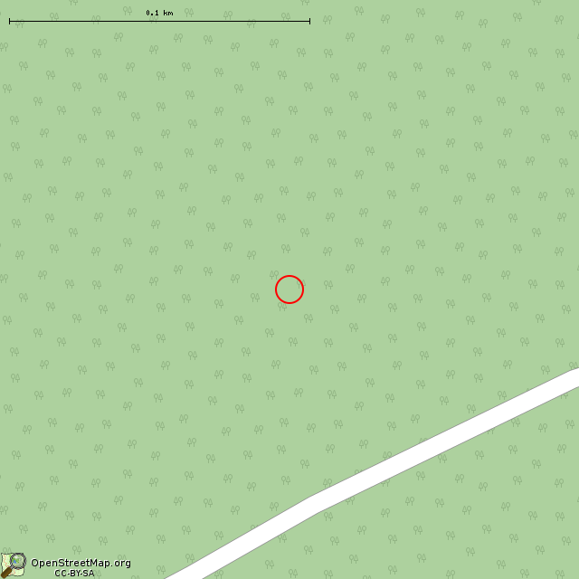 Карта где находится Недостроенный объект в крупном масштабе