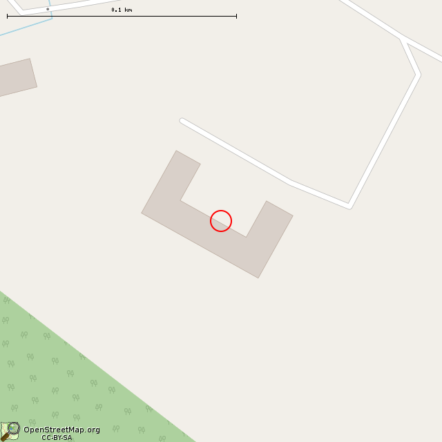 Карта где находится Казарма в крупном масштабе