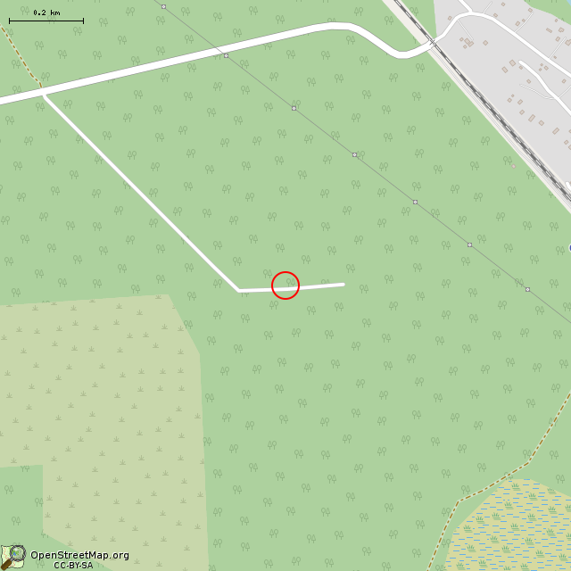 Карта где находится Сгоревшая насосная в среднем масштабе