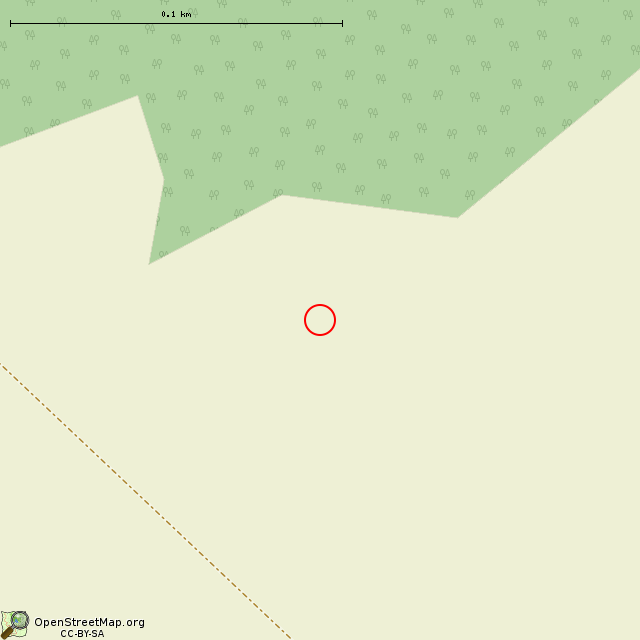 Карта где находится Немецкий ДОТ DM-3 в крупном масштабе
