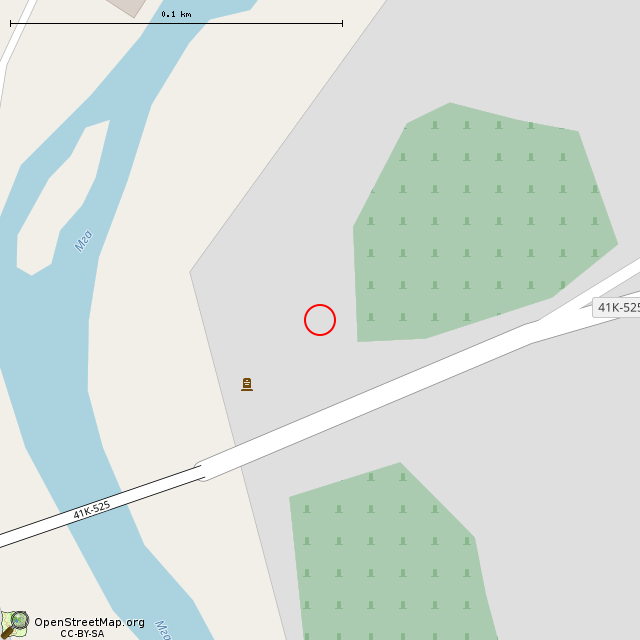 Карта где находится Памятный крест (Сологубовка)      | памятник, монумент в крупном масштабе