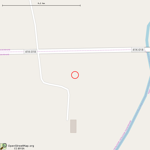 Карта где находится Старое здание в крупном масштабе