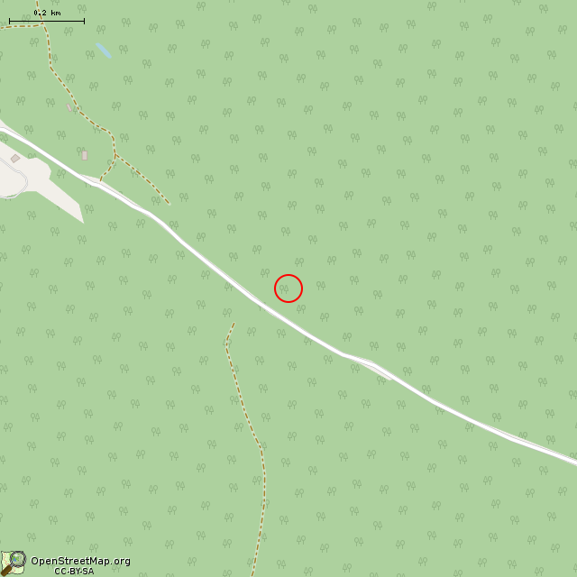 Карта где находится ЛОТ № 06 КингУР в среднем масштабе