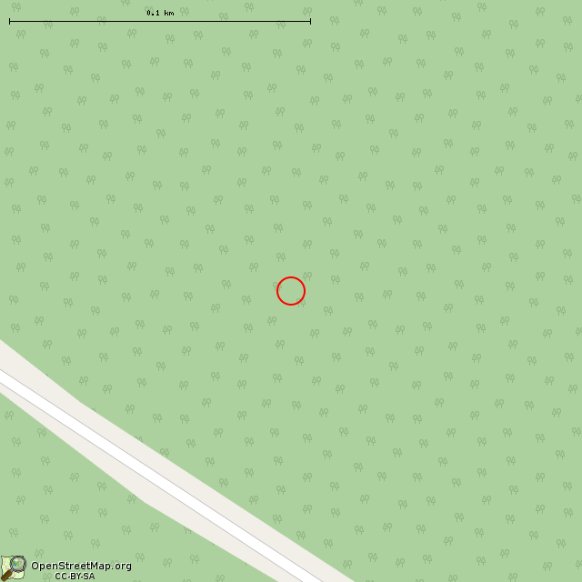 Карта где находится ЛОТ № 06 КингУР в крупном масштабе