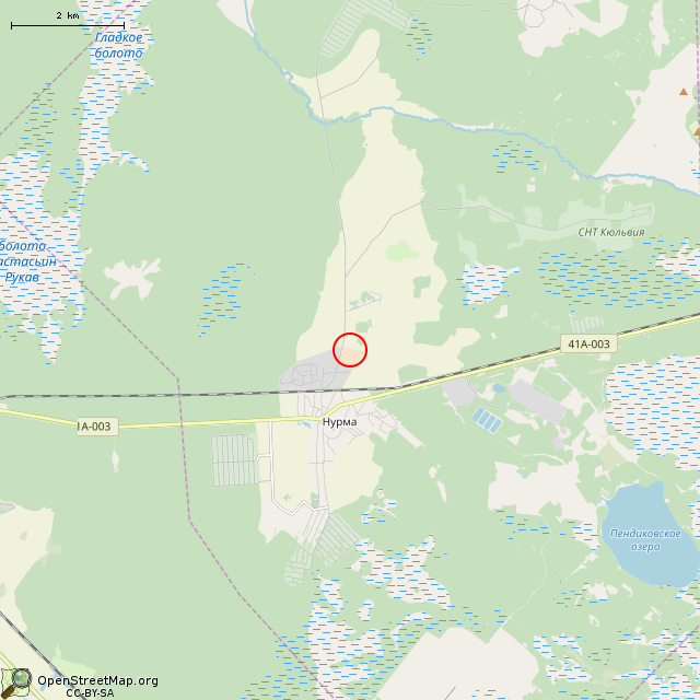 Карта где находится ТП-4083 (Горки) в мелком масштабе