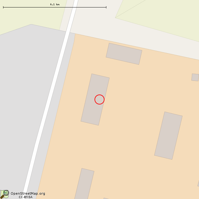 Карта где находится Цех (Горки) в крупном масштабе