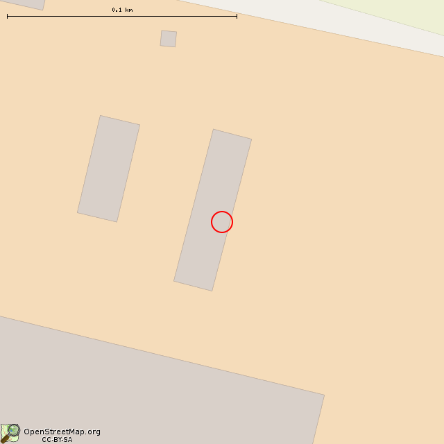 Карта где находится Здание (Горки) в крупном масштабе