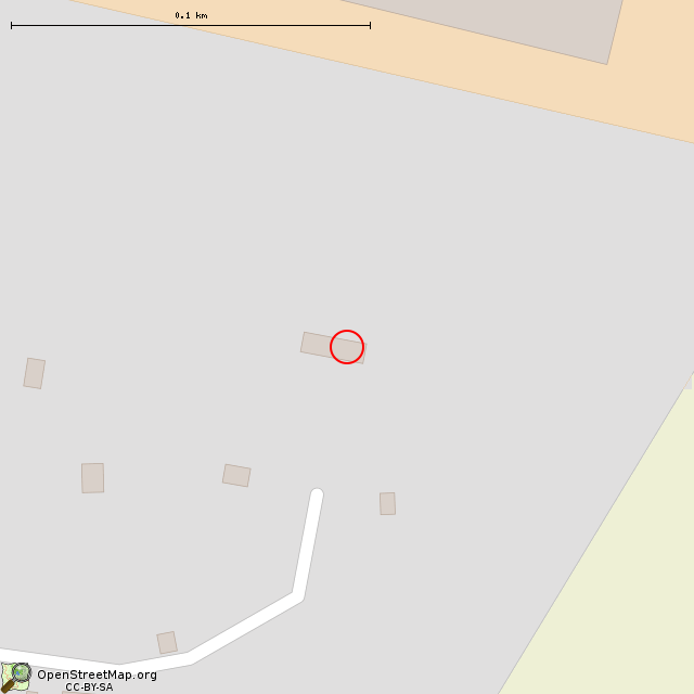 Карта где находится Здание (Горки) в крупном масштабе