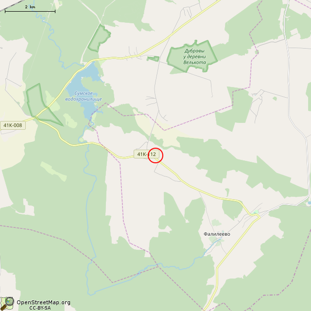 Карта где находится Братская могила и памятник погибшим землякам (Кайболово) в мелком масштабе