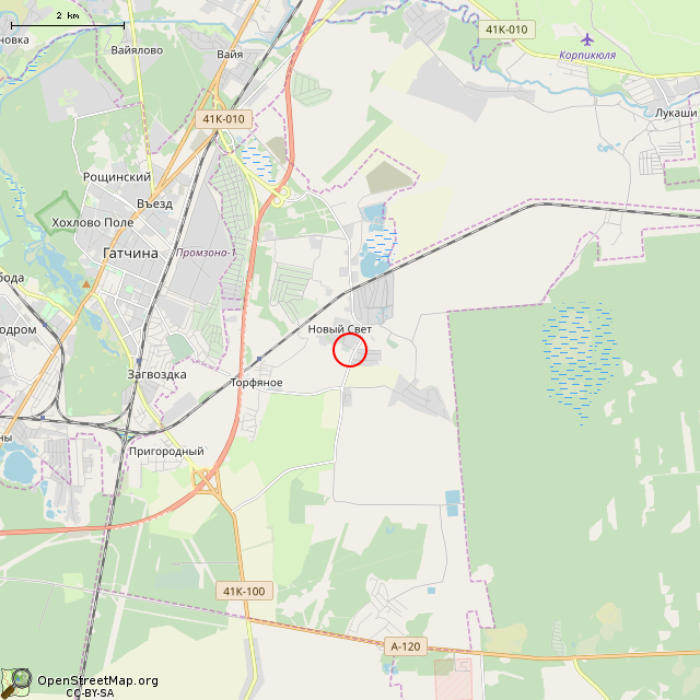 Карта где находится Памятник ополченцам 267-го ОПАБ в мелком масштабе