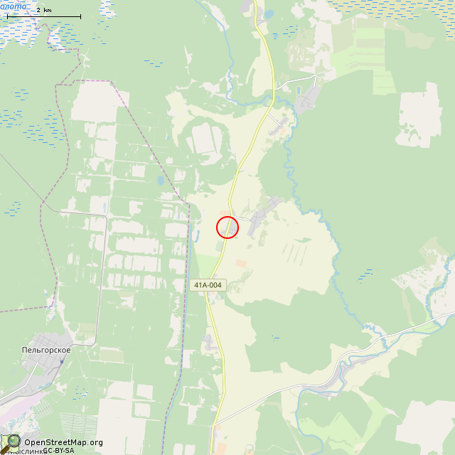 Карта где находится Немецкий ДОТ DU-1 (Новинка) в мелком масштабе