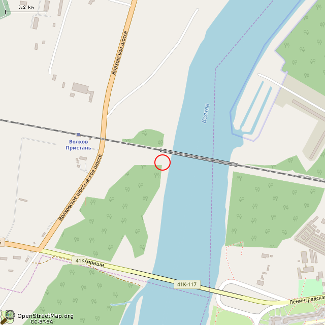 Карта где находится Советский жбот (Кириши) в среднем масштабе