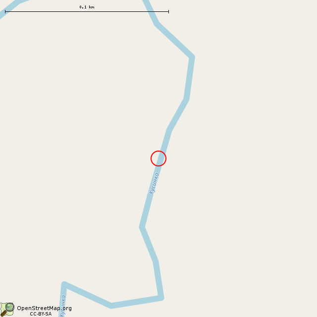 Карта где находится Артезианская скважина в крупном масштабе