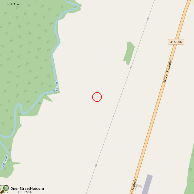 Карта где находится Взорванный немецкий ДОТ DV-3     | Вторая мировая война, долговременная огневая точка (дот) в среднем масштабе