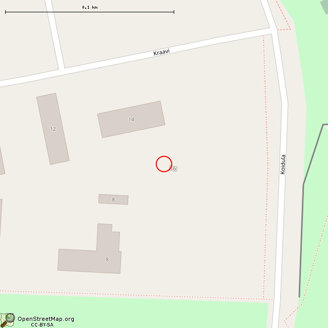 Карта где находится Фонтан (Нарва) в крупном масштабе