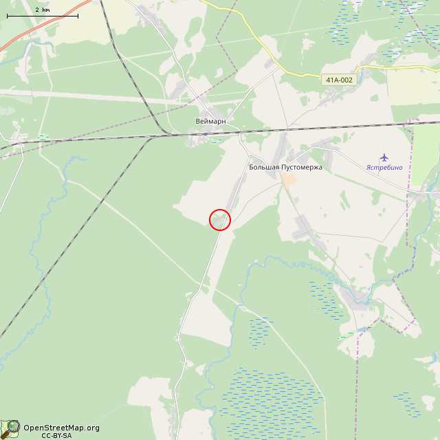 Карта где находится Источник в Мануйлово (Мануйлово) в мелком масштабе